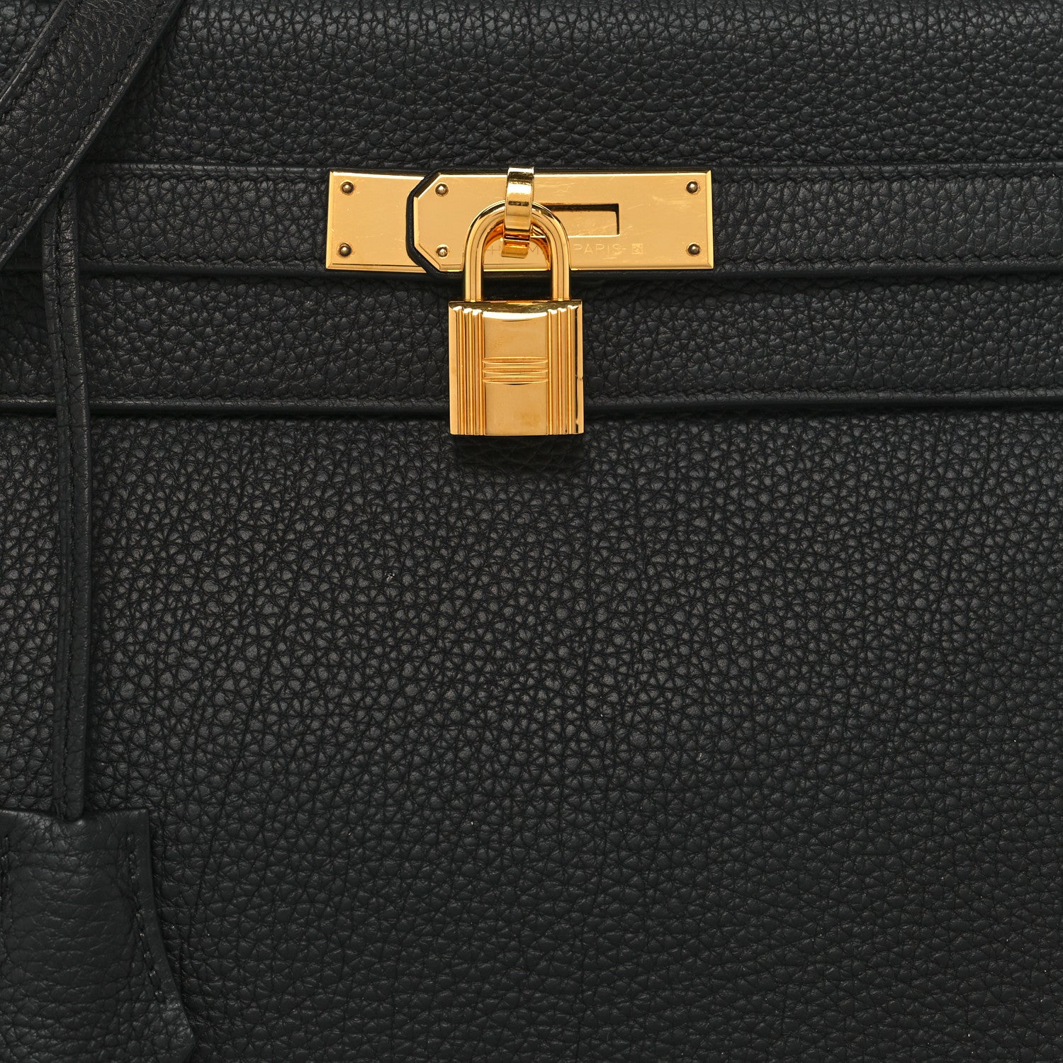 Hermes Togo Kelly Retourne 32 Black 8 of 12