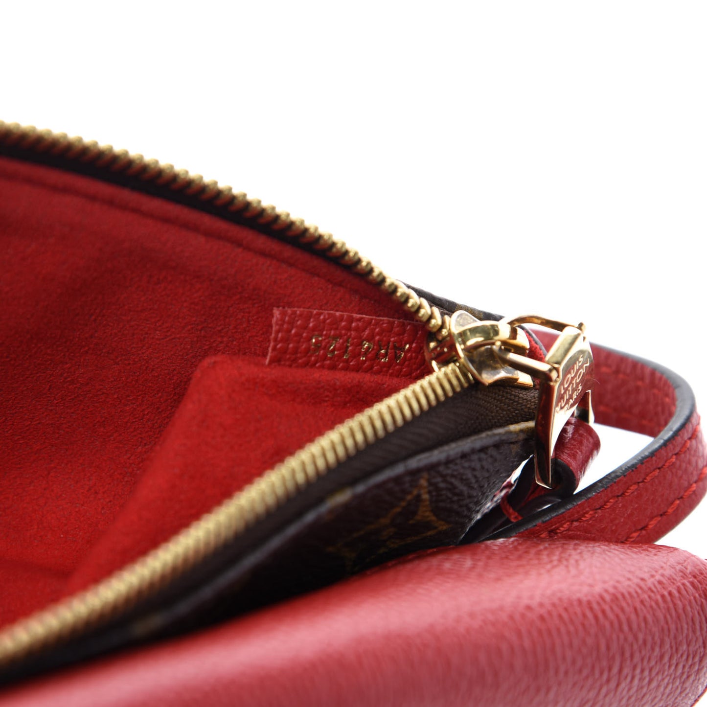 Monogram Twice Pochette Cherry