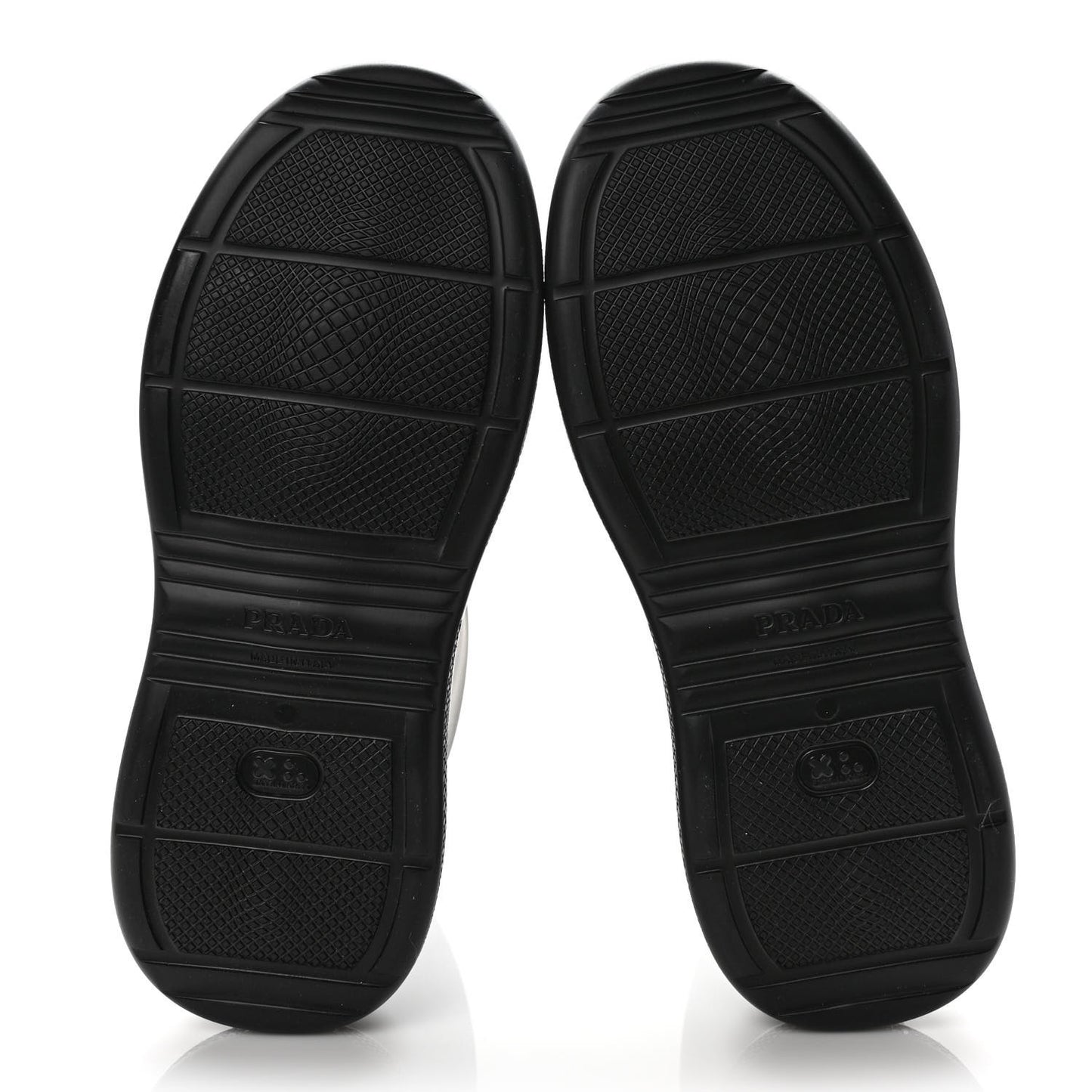 Soft Mellow Rubber Triangle Logo Embossed Womens 25mm Booties 41 Black