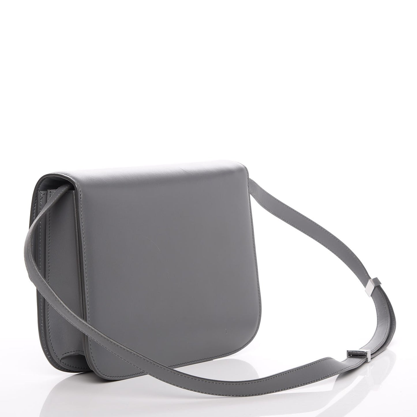 Box Calfskin Medium Classic Box Flap Bag Kohl