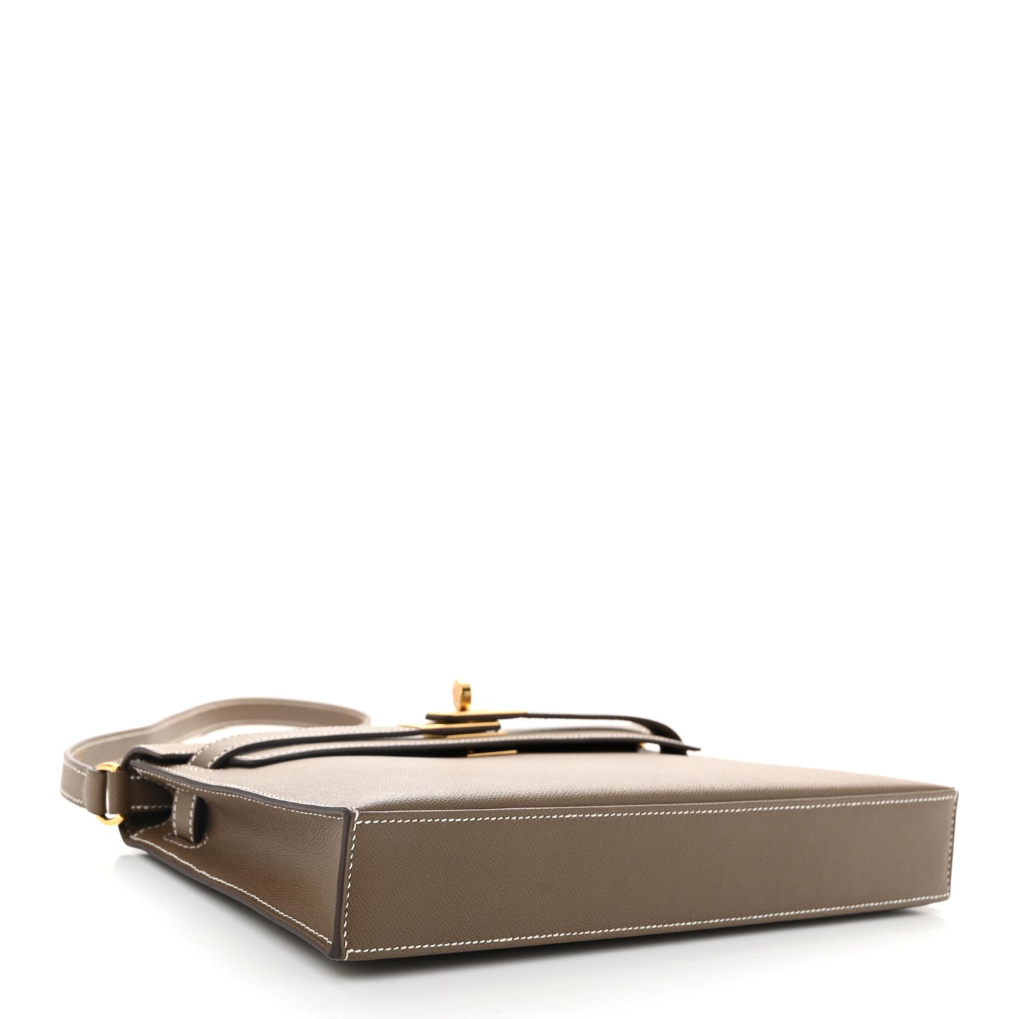 Madame Calfskin Kelly Elan Etoupe