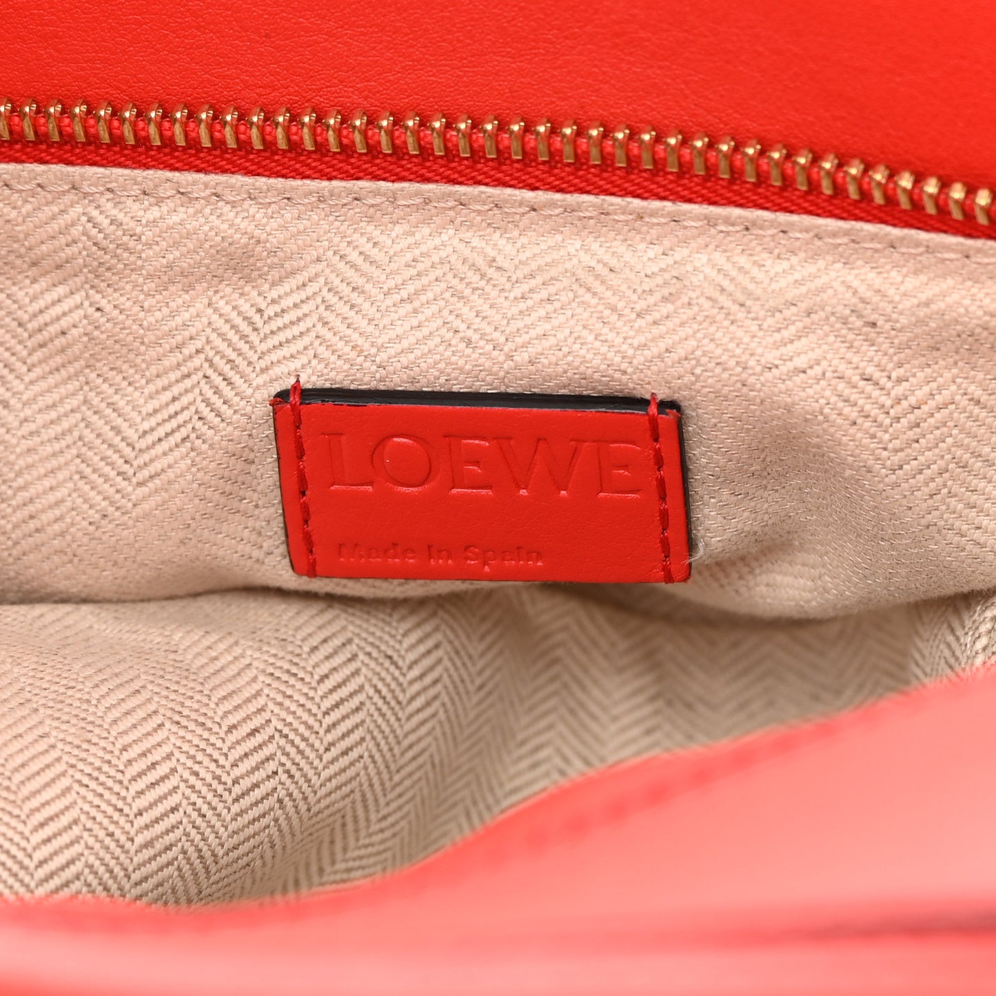 Calfskin Medium Puzzle Bag Scarlet