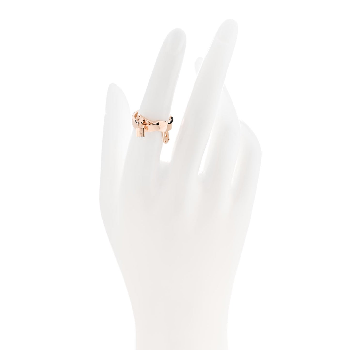 18K Rose Gold Kelly Gavroche Ring 53 6.5