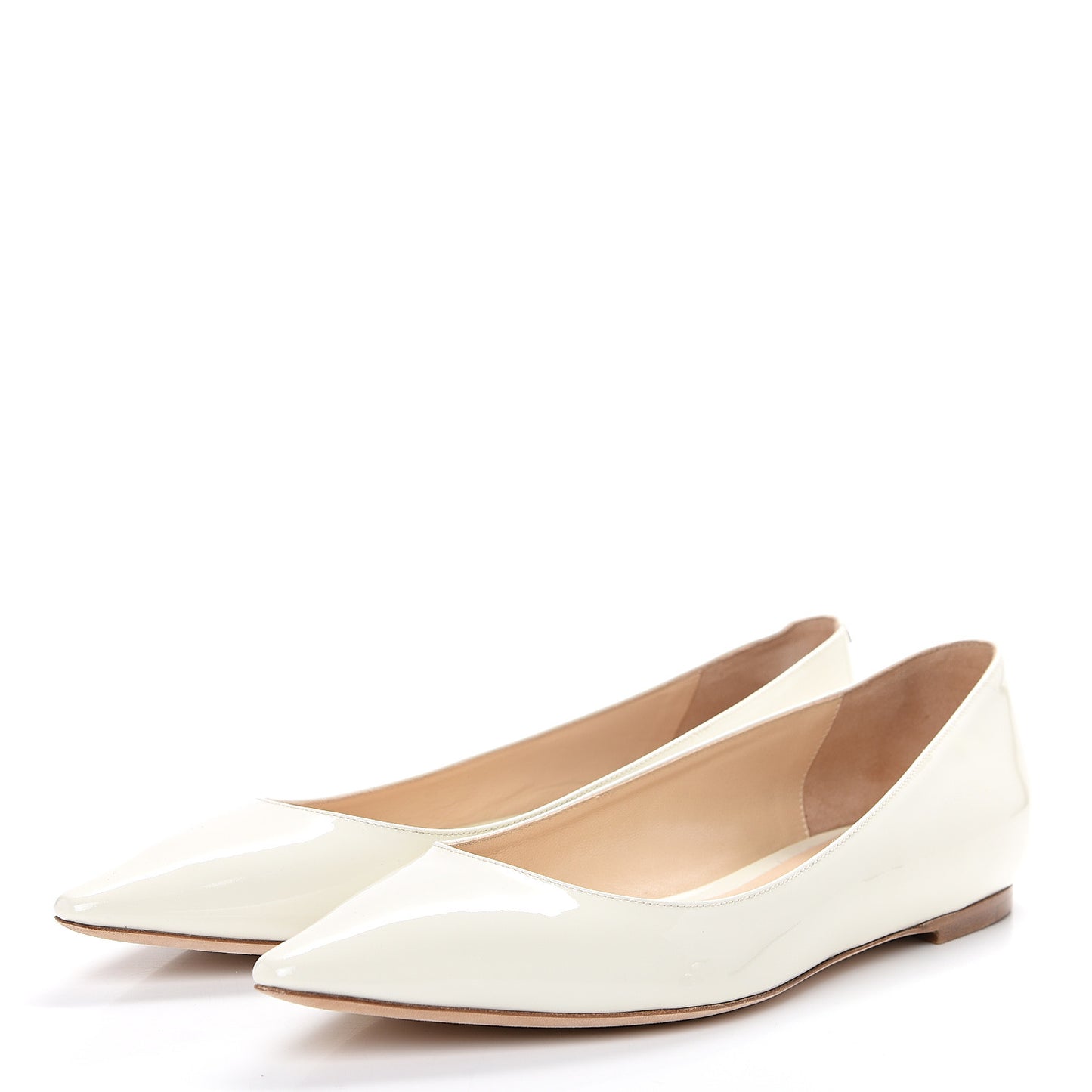 Patent Romy Flats 40.5 Off White