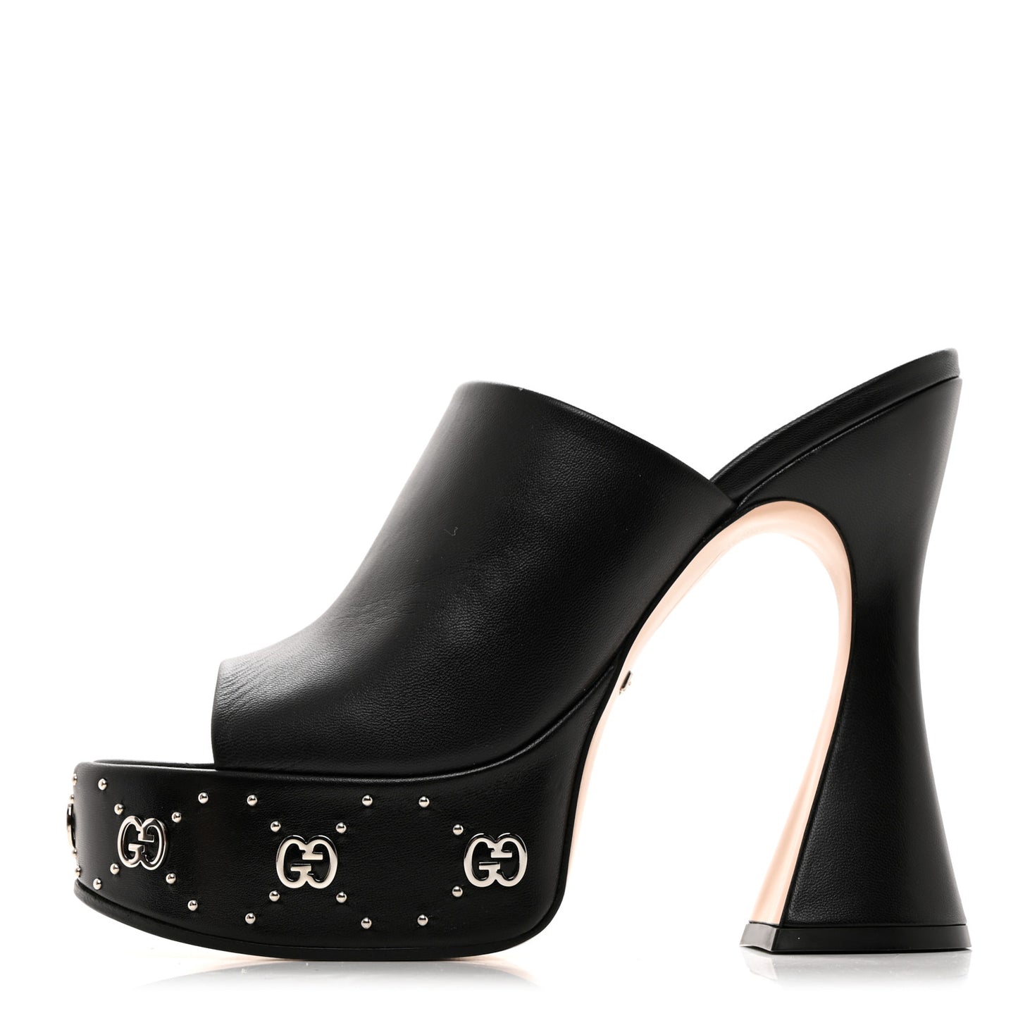 Malaga Kid Janaya 150mm Platform Sandals 39.5 Black