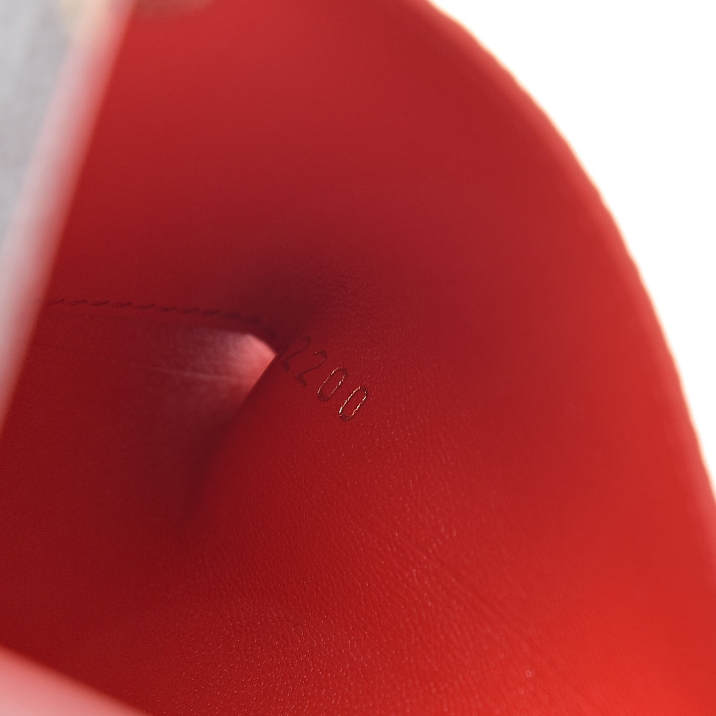 Monogram Medium Kirigami Pochette Insert Coquelicot