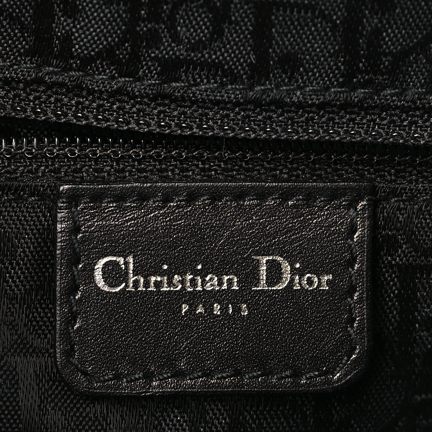 Christian Dior Coated Canvas Crystal Hardcore Bag Black 6 of 11