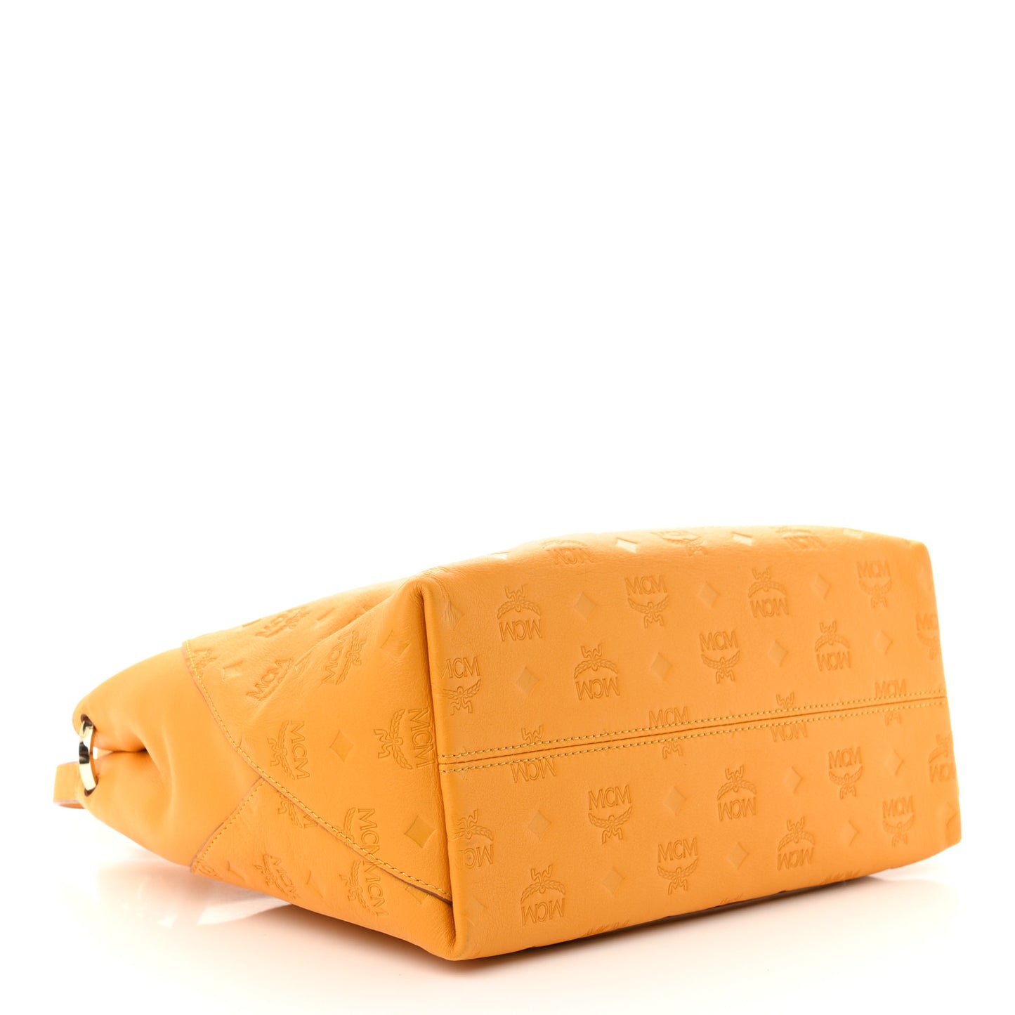 Calfskin Ottomar Monogram Medium Klara Hobo Golden Mango