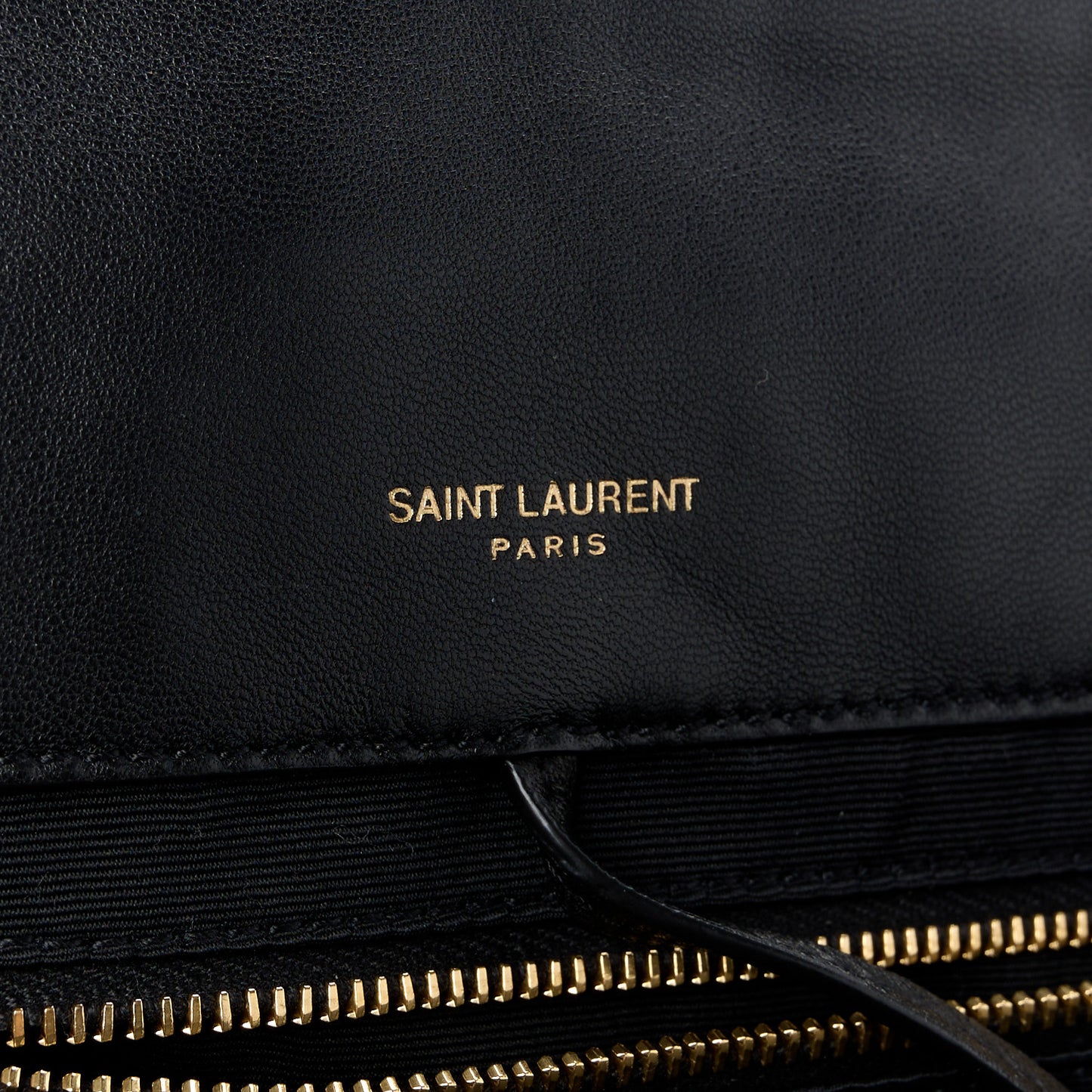 Lambskin Matelasse Monogram Small Jamie 4.3 Black