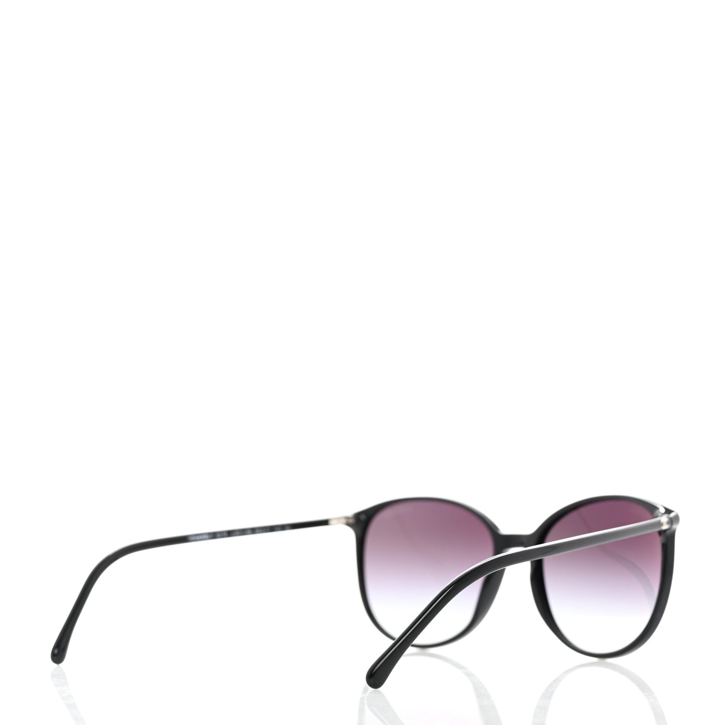 Acetate Round Sunglasses 5278 Black