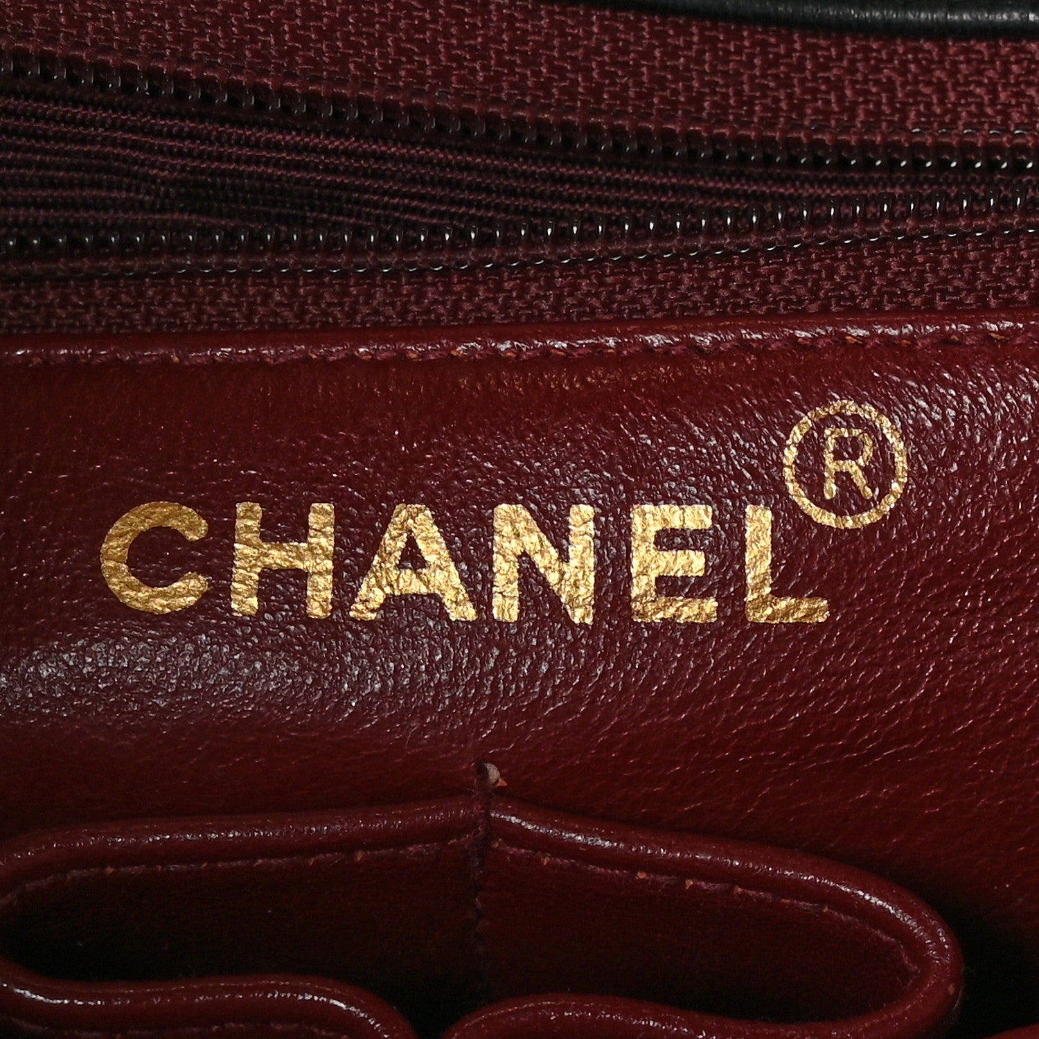 Chanel Lambskin Quilted Mini Square Flap Bag Black 6 of 11