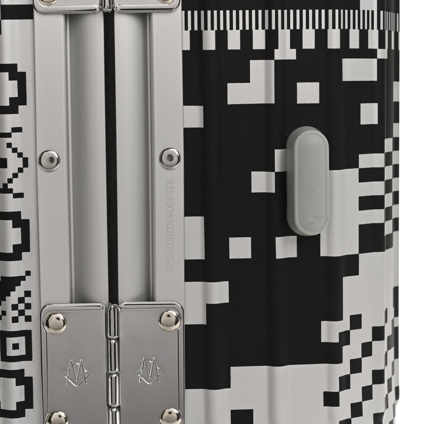 X RTFKT Polycarbonate Printed Original Twist Cabin Silver Black