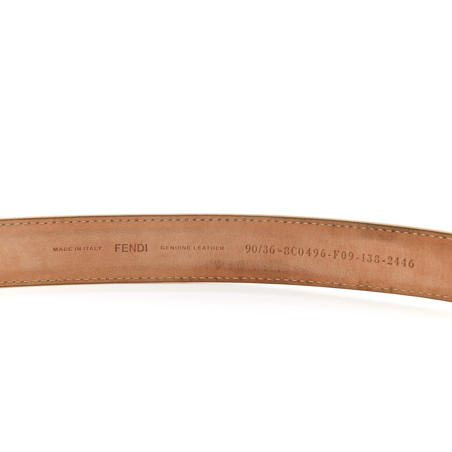 Vitello Elite FF Buckle Belt 90 36 Yellow