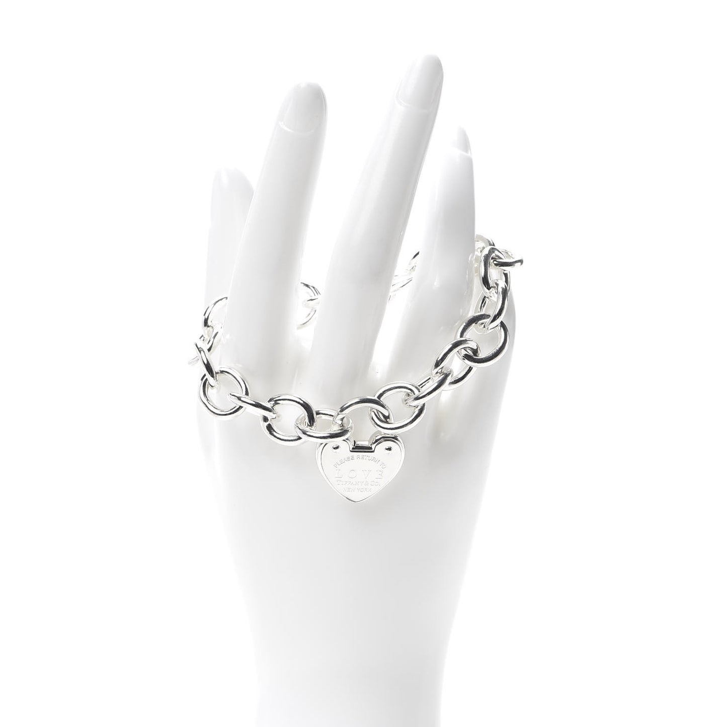 Sterling Silver Return to Love Lock Bracelet