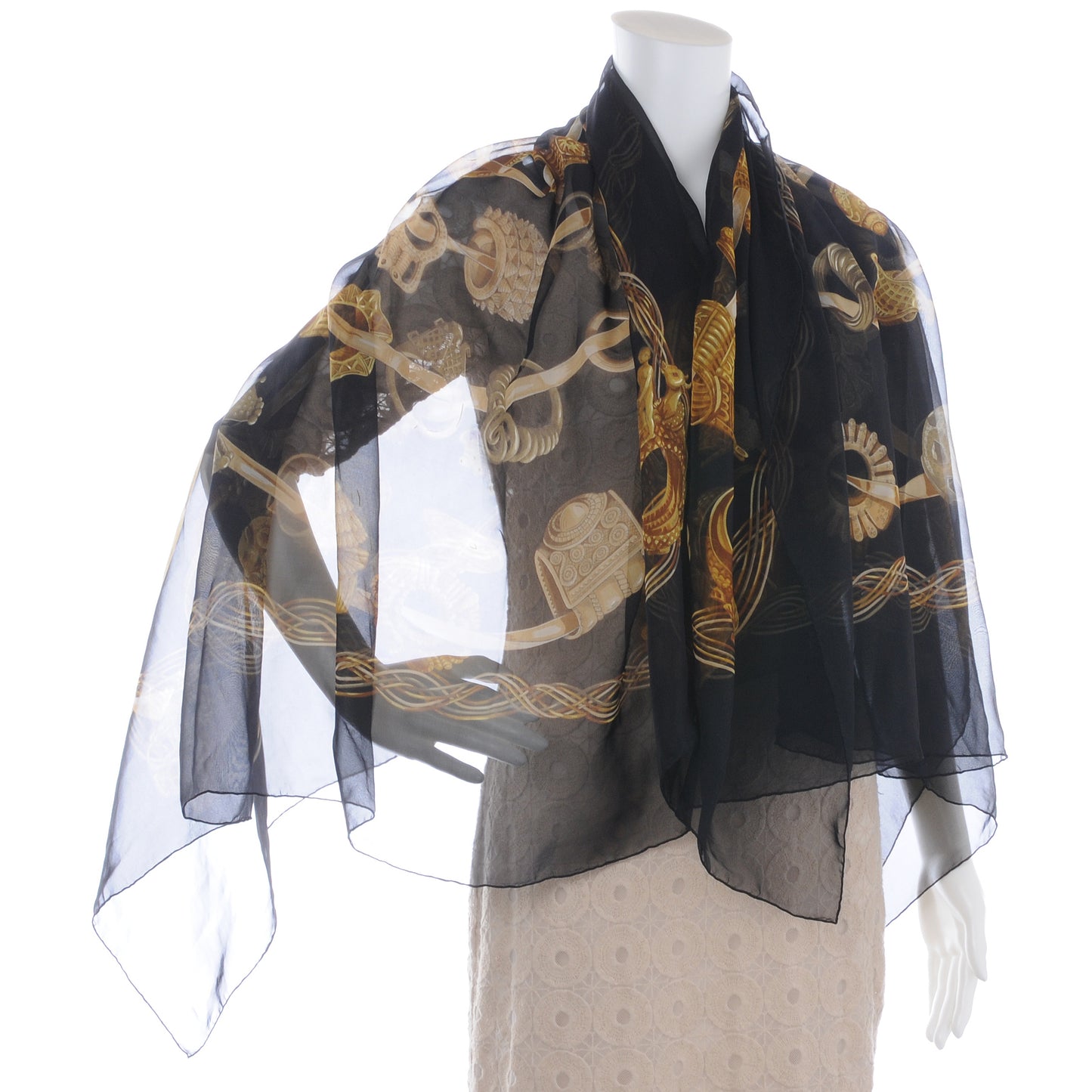 Silk Mousseline Alliances du Monde Shawl 140