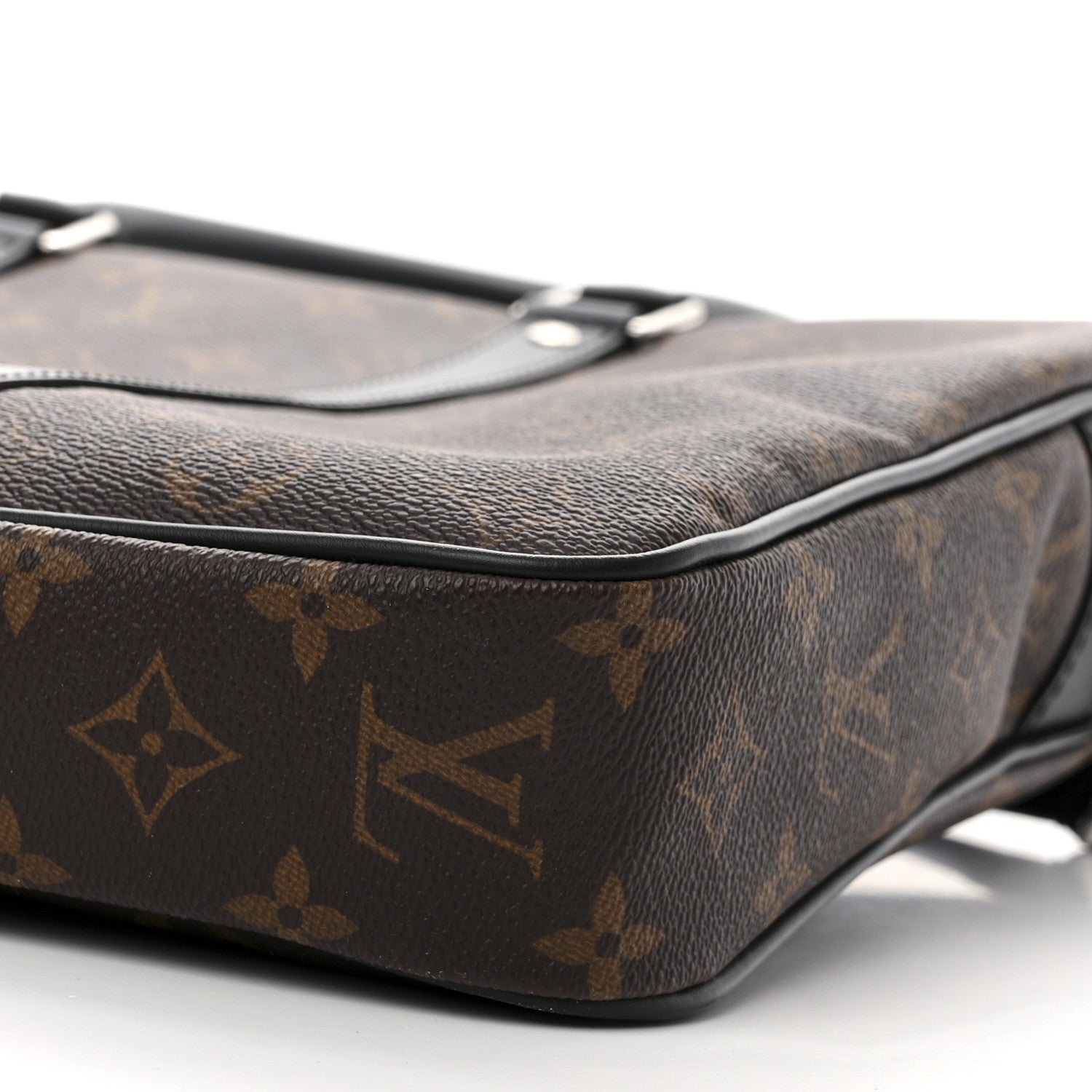 Louis Vuitton Monogram Macassar Porte-Documents Voyage PM 9 of 9
