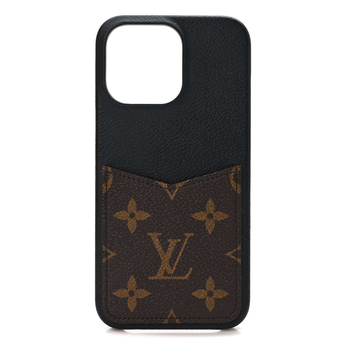Monogram Pallas iPhone 15 Pro Max Bumper Black