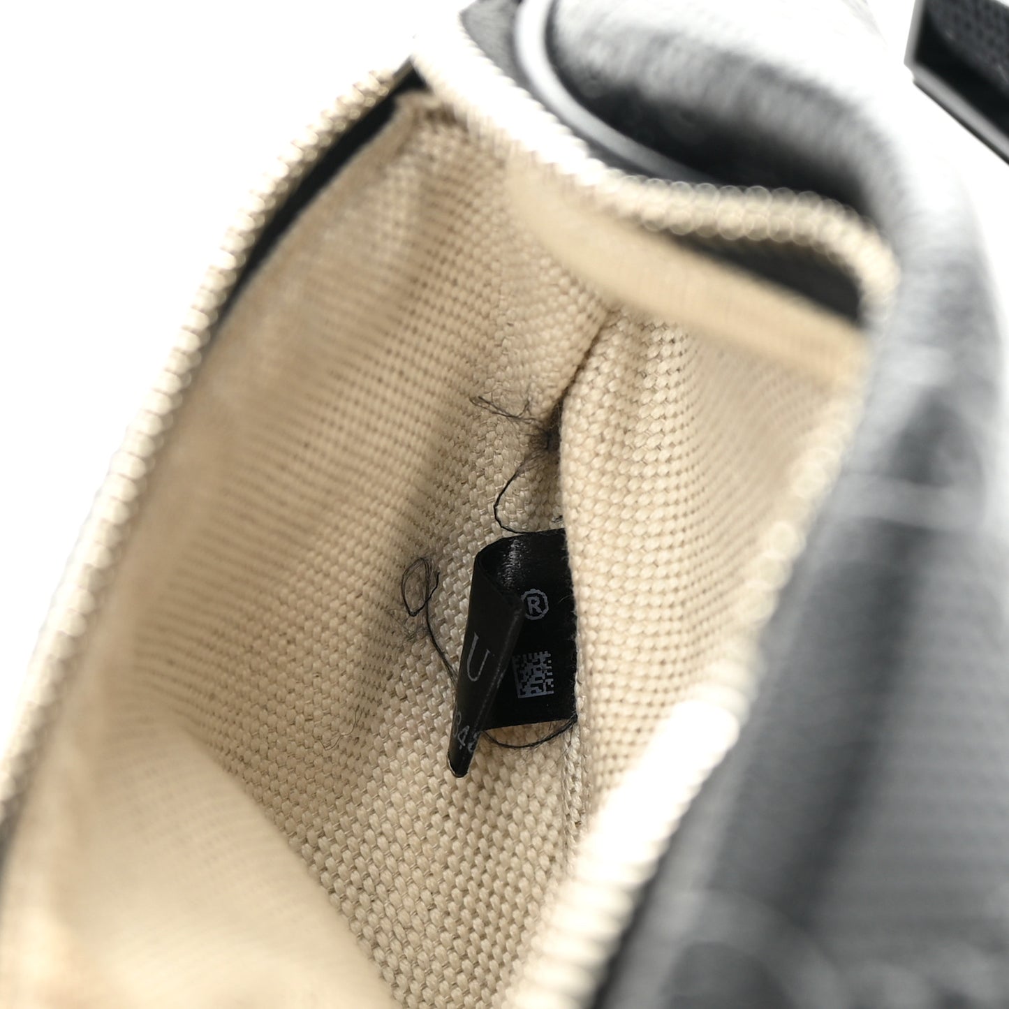 Calfskin GG Tennis Embossed Belt Bag Black