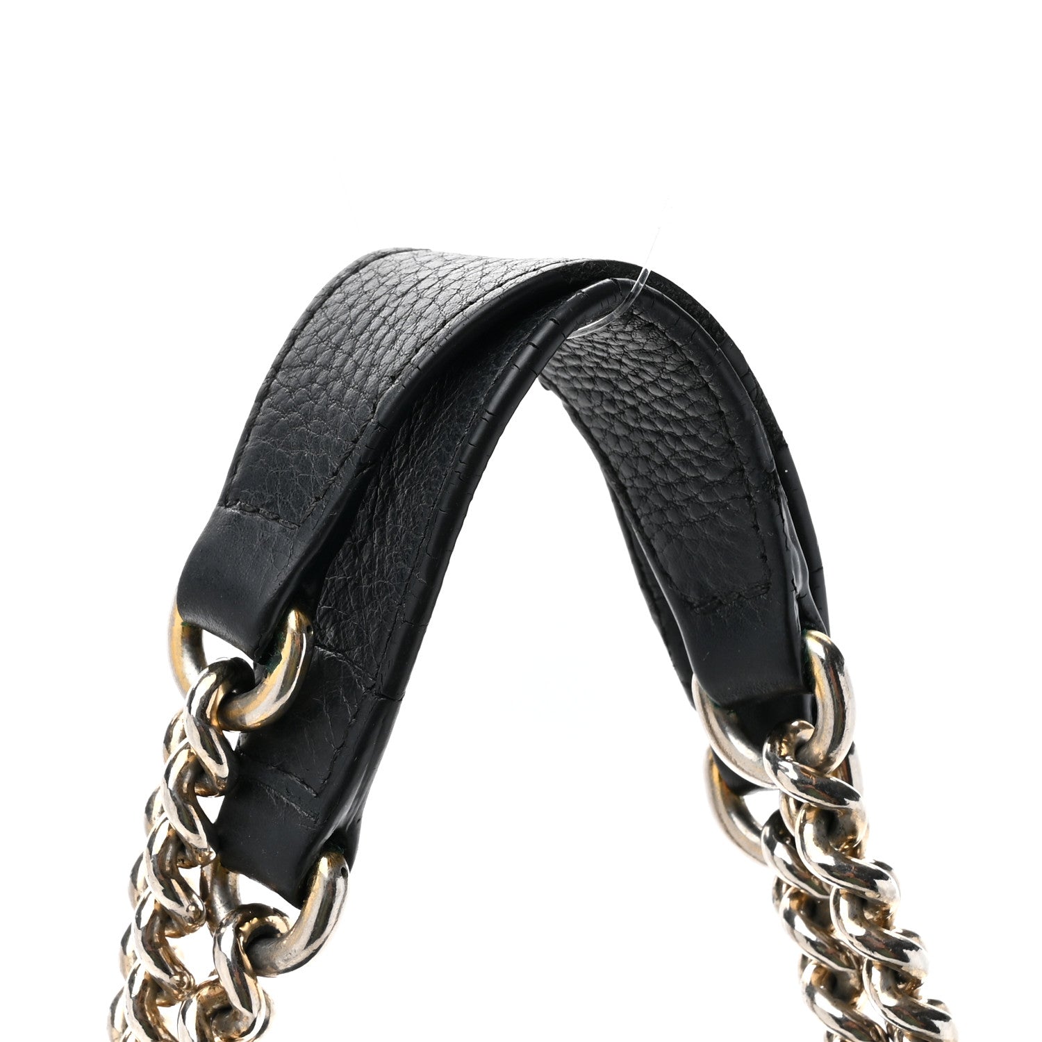 Gucci Pebbled Calfskin Medium Soho Chain Shoulder Bag Black 19 of 19