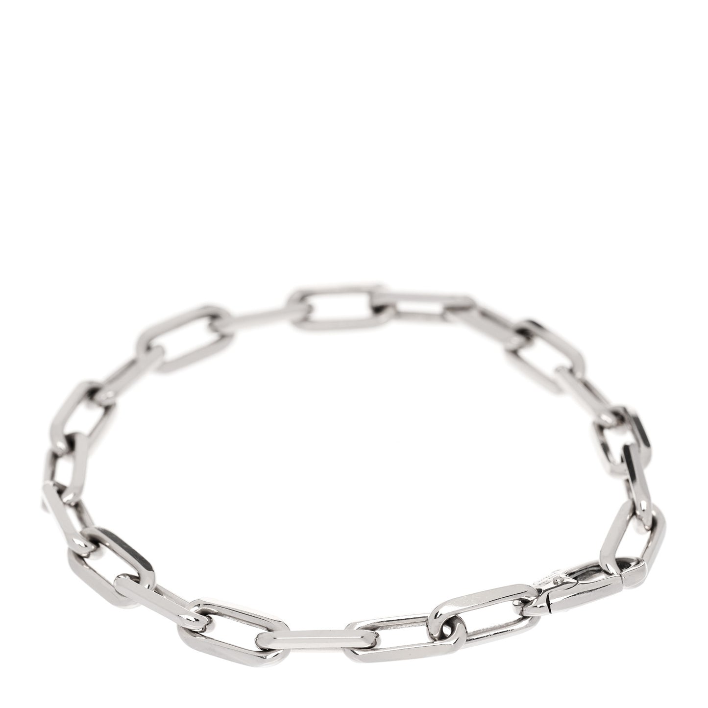 18K White Gold Santos de Cartier Bracelet