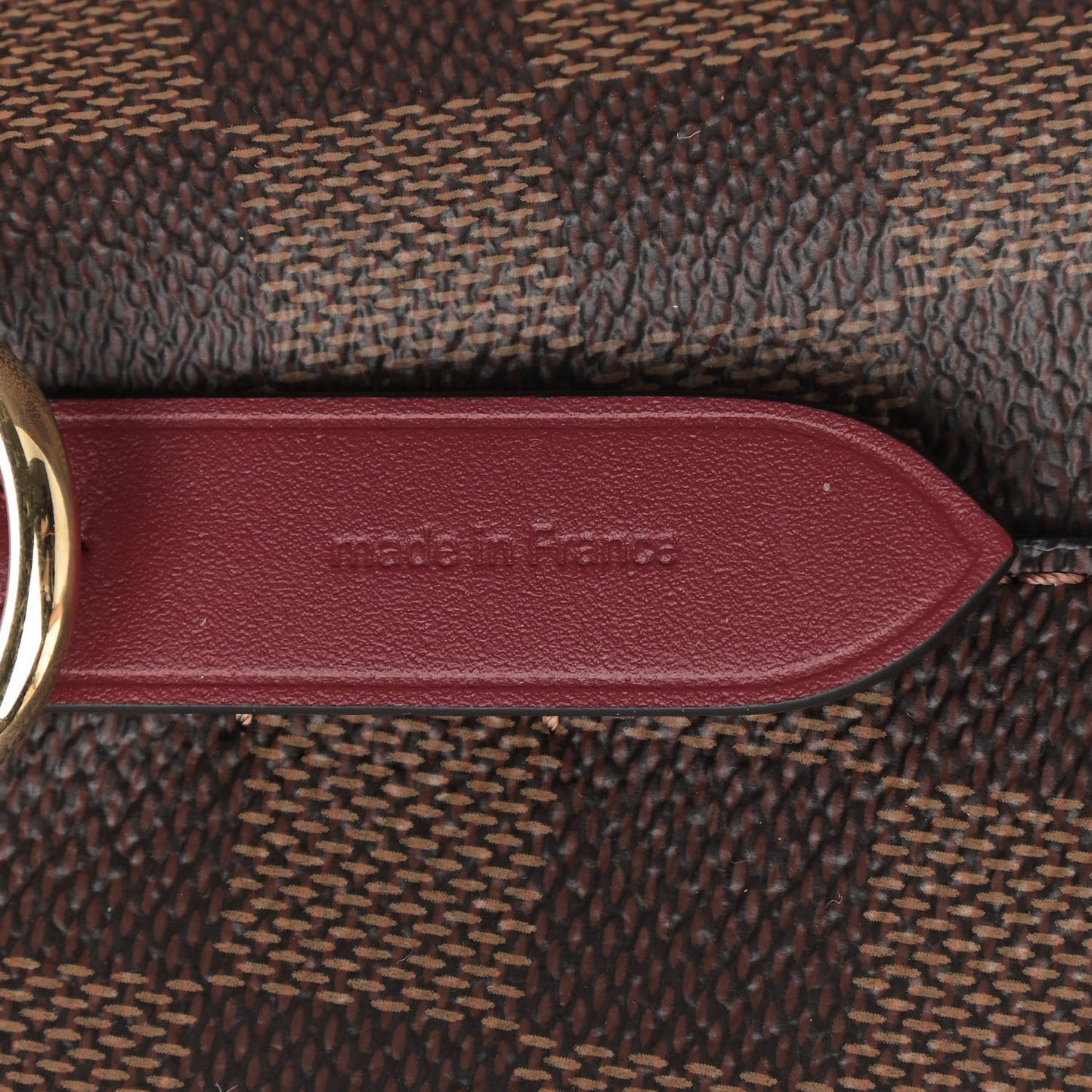 Damier Ebene Neonoe MM Cherry Berry