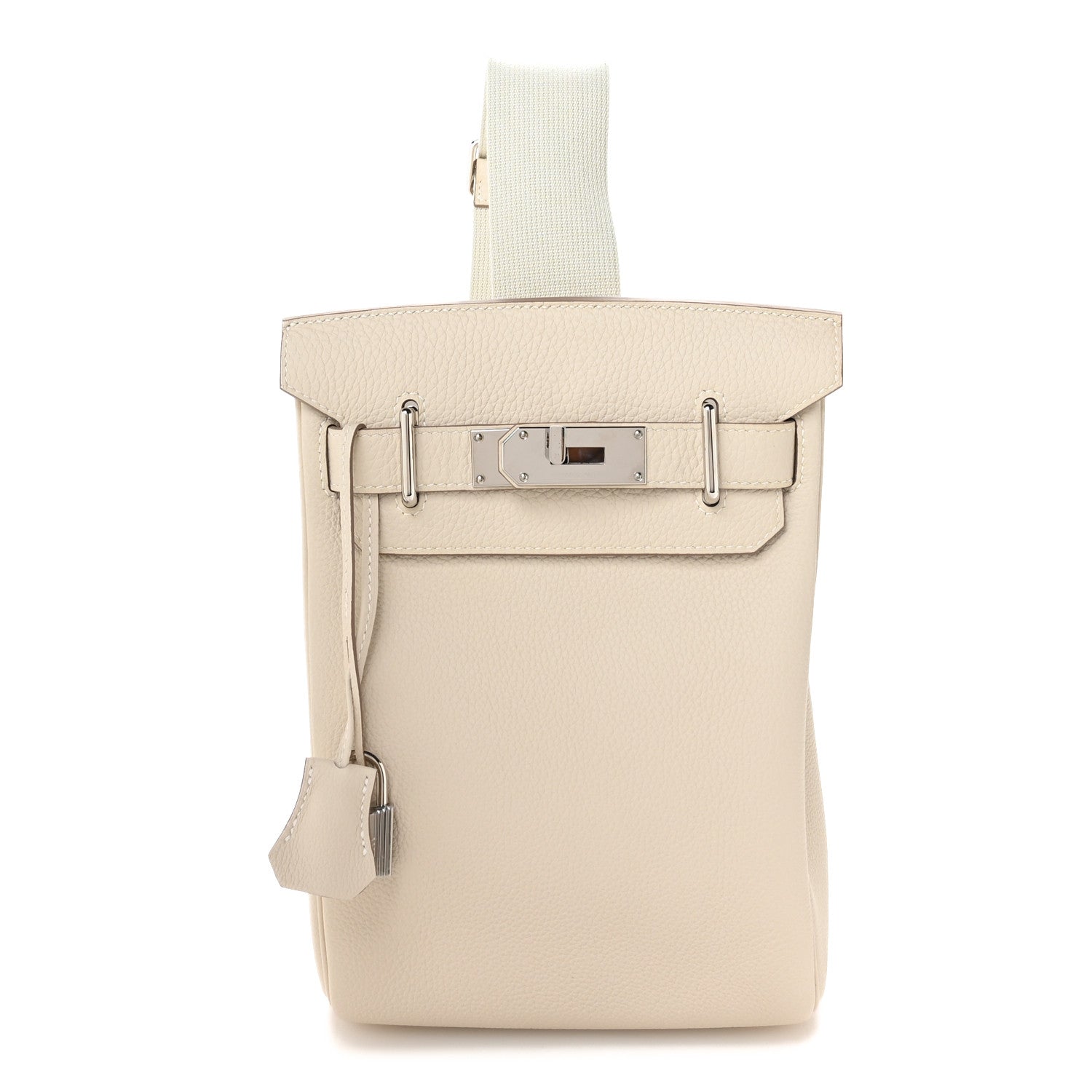 Hermes Togo Hac A Dos PM Backpack Craie 1795639 – FASHIONPHILE