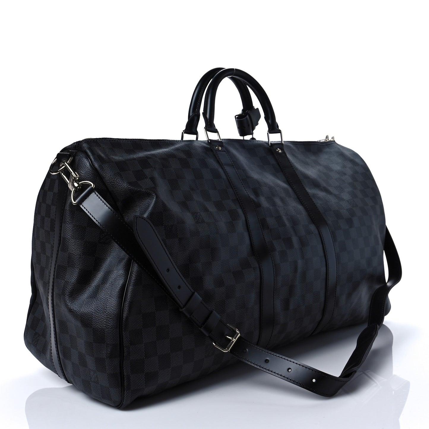 Damier Graphite Keepall Bandouliere 55