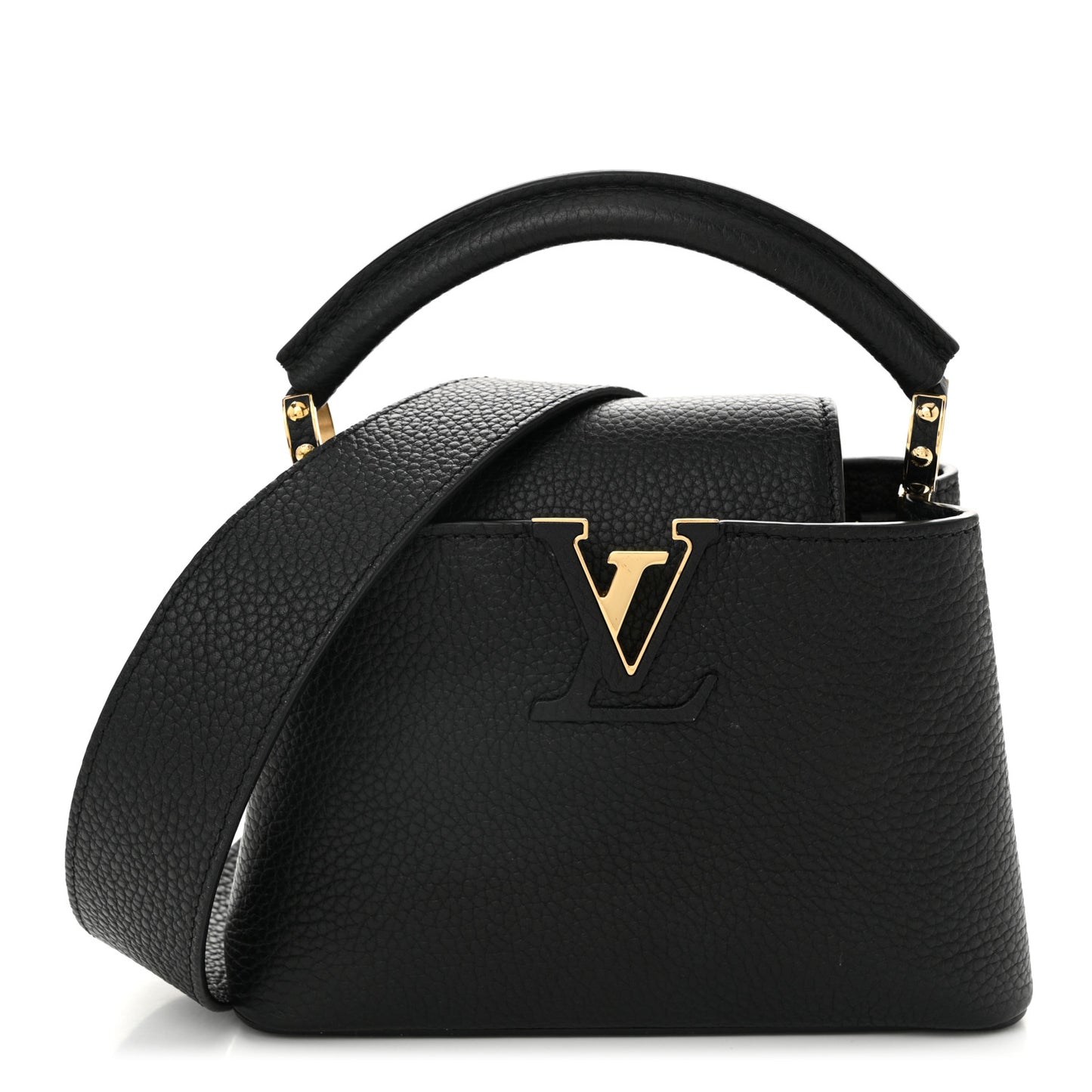 Taurillon Mini Capucines Black