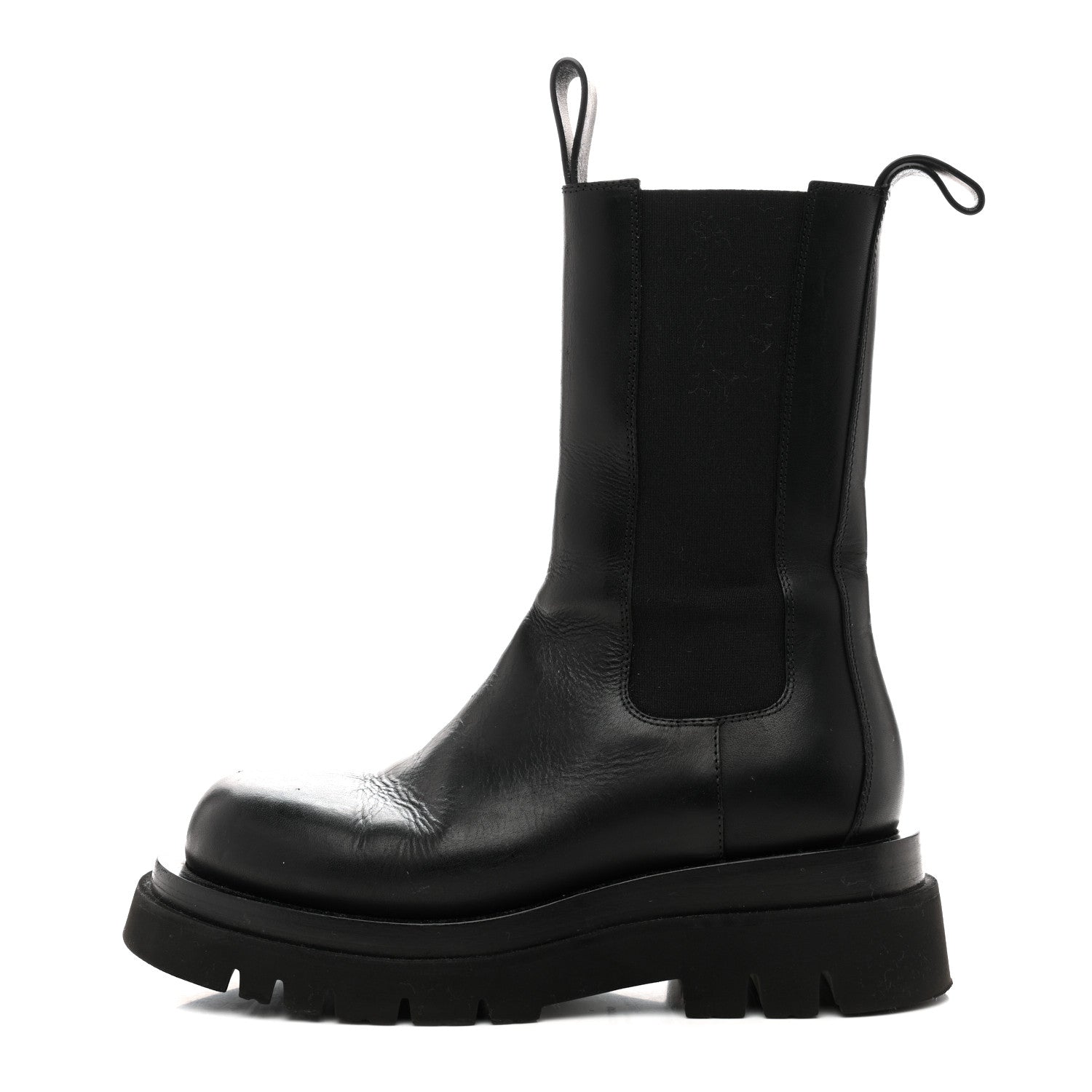 BOTTEGA VENETA LUGブーツ / 36.5 Bottega Veneta Calfskin The Lug Chelsea 55mm Boots 36.5 Black