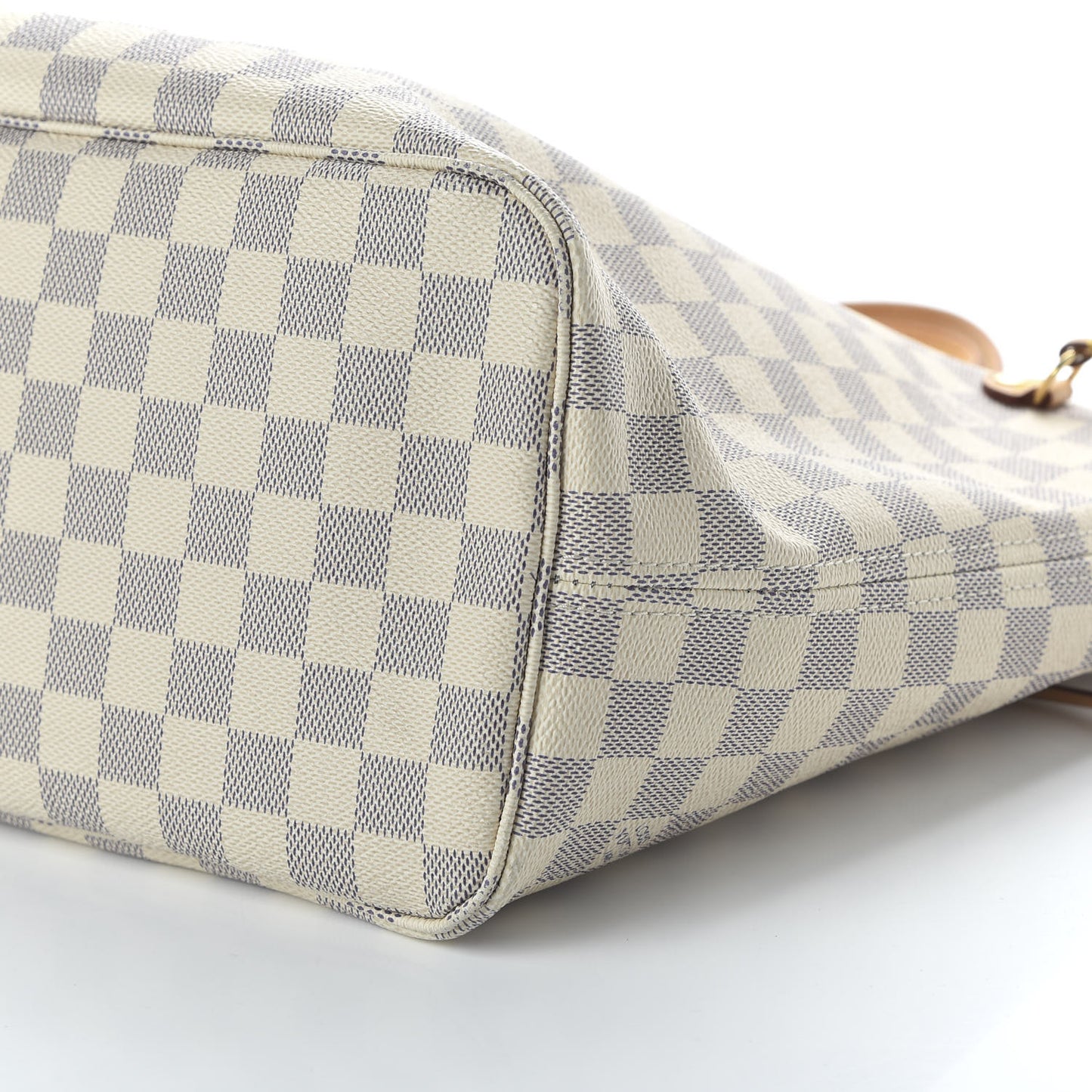 Damier Azur Neo Neverfull MM Rose Ballerine