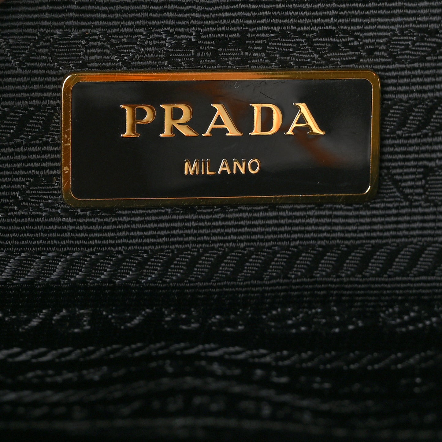 Saffiano Lux Parabole Tote Black