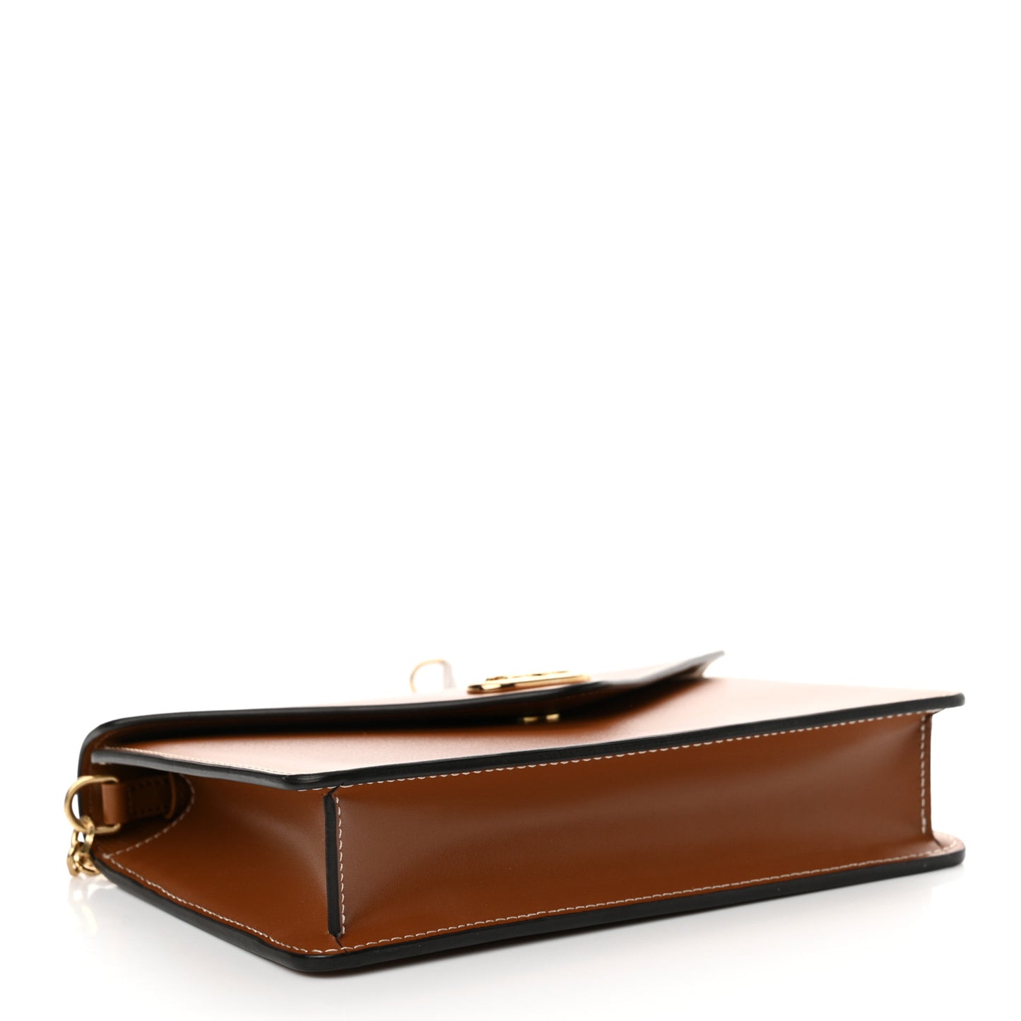 Triomphe Canvas Maillon Wallet On Chain Bag Tan
