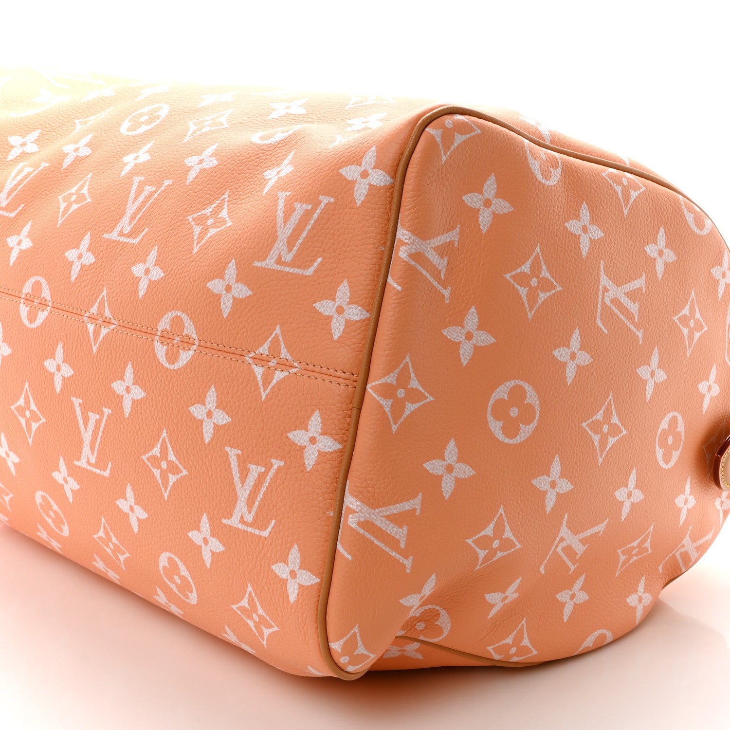 Louis Vuitton Calfskin Monogram Speedy P9 Bandouliere 40 Summer Peach 9 of 9