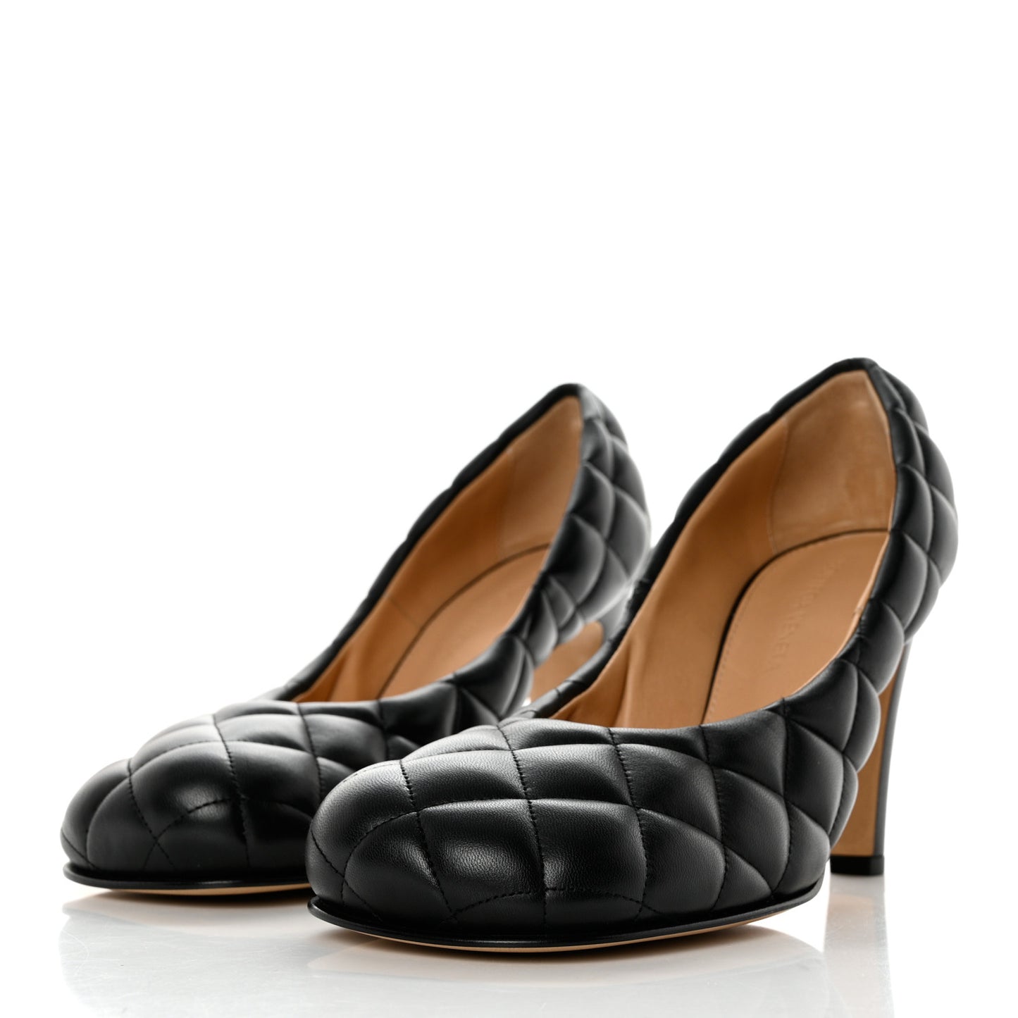 Nappa Matelasse Padded Dream Pumps 38 Black