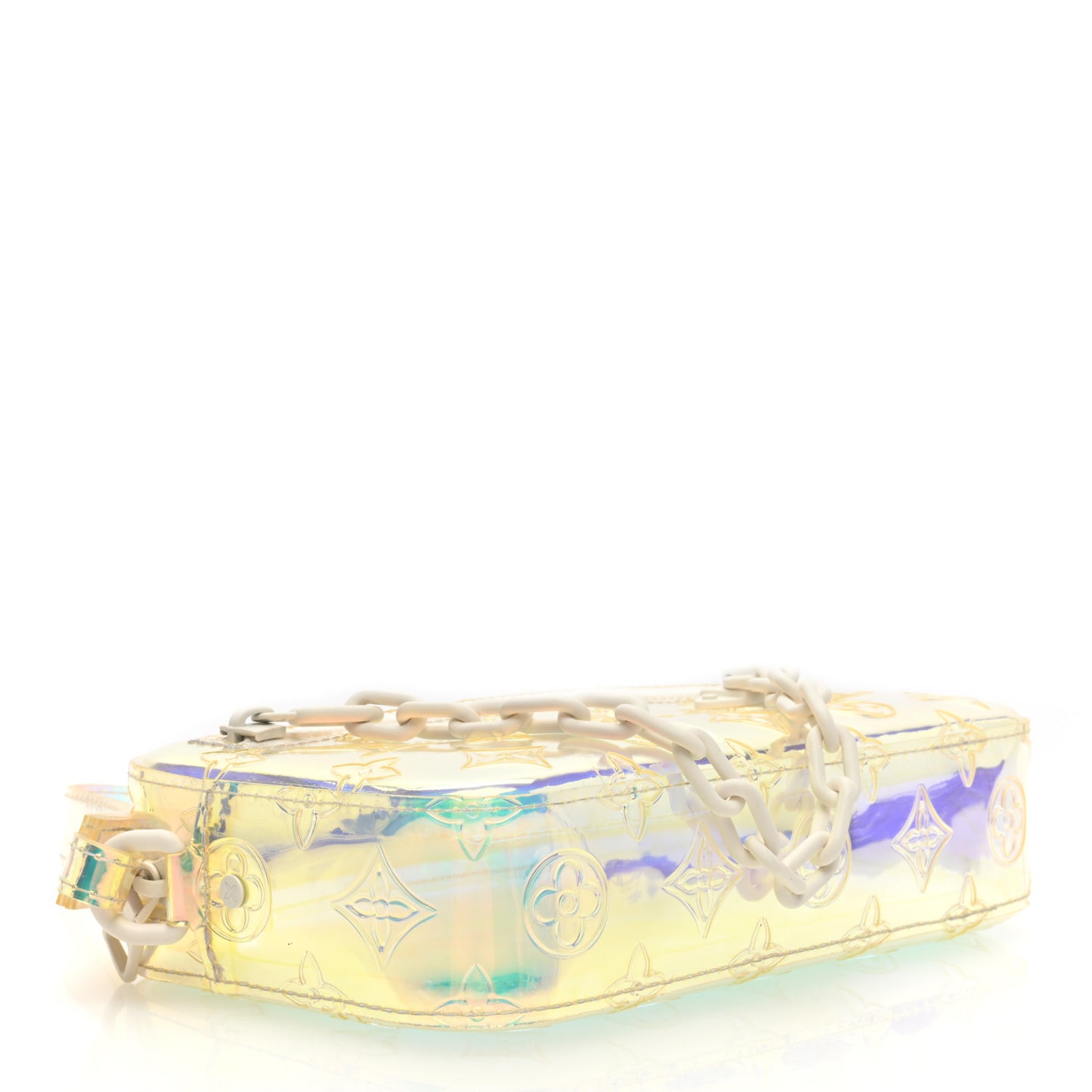 PVC Monogram Pochette Volga Iridescent Prism