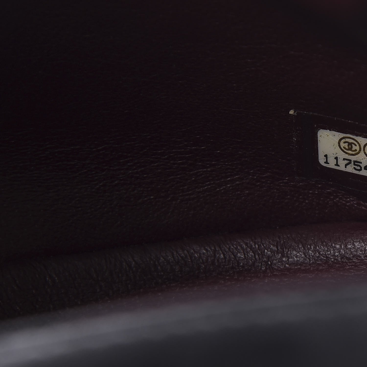 Chanel Lambskin Quilted Mini Square Flap Black 9 of 11