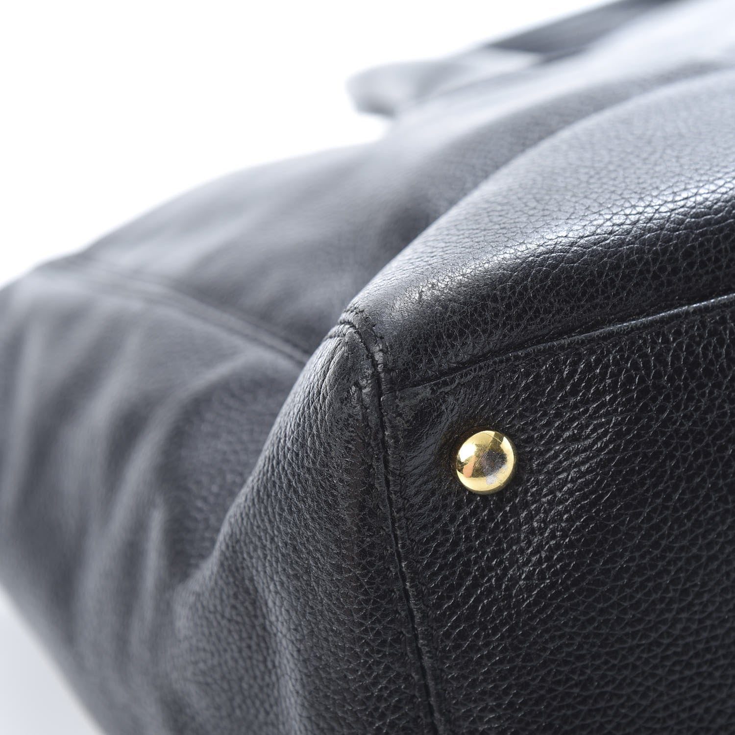 Chanel Calfskin Cerf Executive Shopper Tote Black 12 of 19