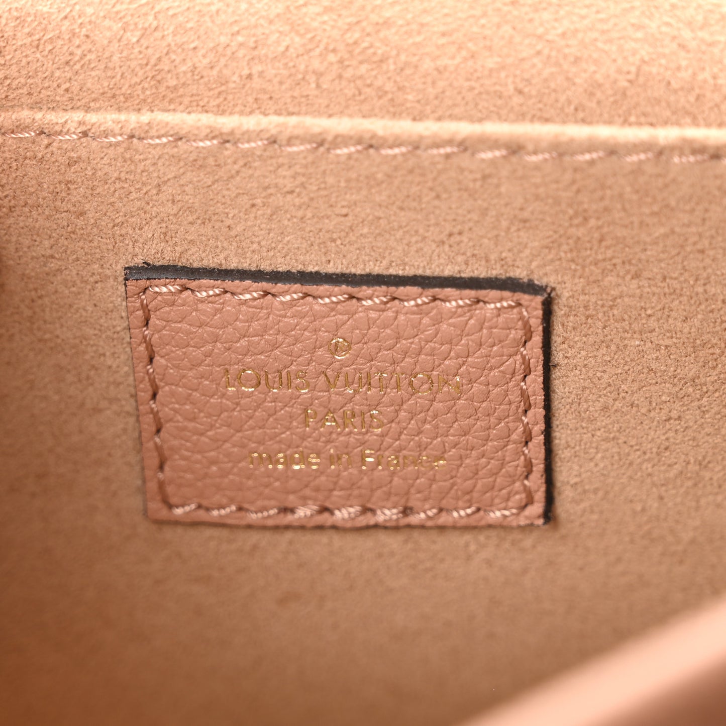 Grained Calfskin Lockme Chain Bag PM Rose Silk