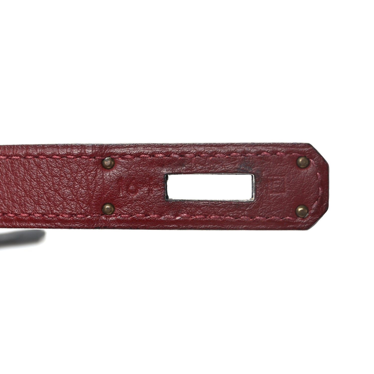 Hermes Taurillon Clemence Kelly Retourne 32 Rouge H 7 of 14