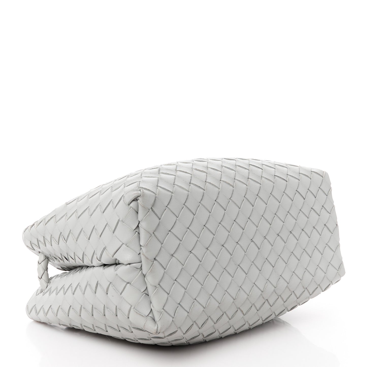 Nappa Intrecciato Medium Andiamo Shoulder Bag Sterling