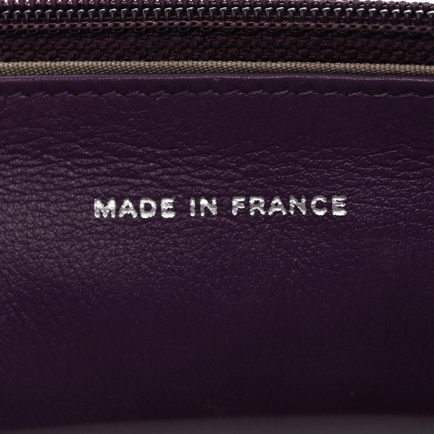 Chanel Patent Quilted Brilliant Wallet On Chain WOC Violet 7 of 12
