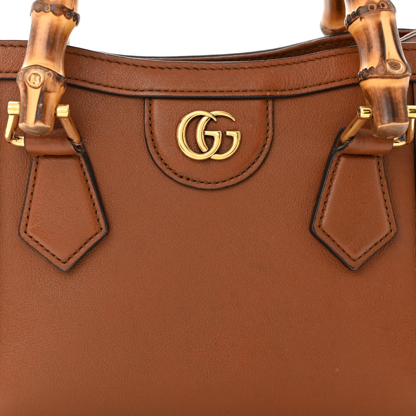 Wonka Grain Calfskin Mini Diana Tote Bag Cuir