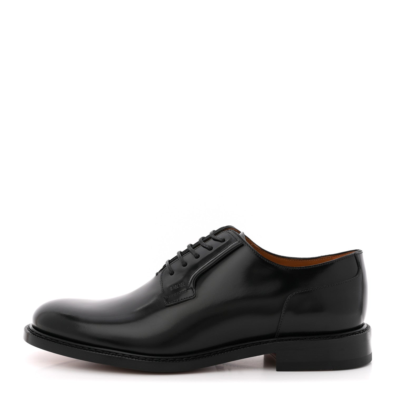 Christian Dior Calfskin Mens Derby Shoes 42.5 Black 1860461  FASHIONPHILE