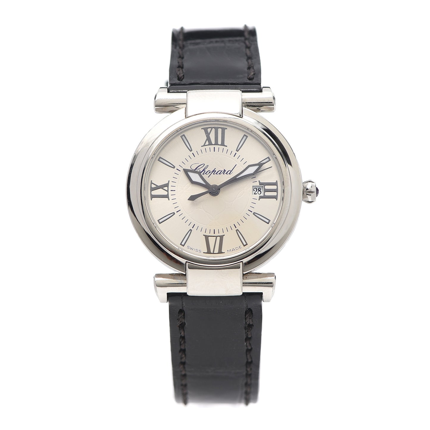 Stainless Steel Alligator 28mm Imperiale Quartz Watch