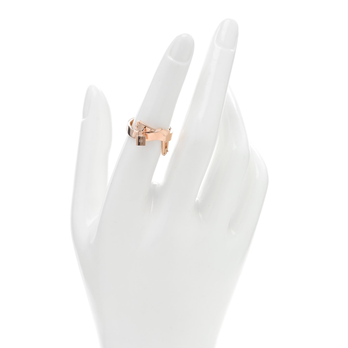 18K Rose Gold Kelly Gavroche Ring 52 6