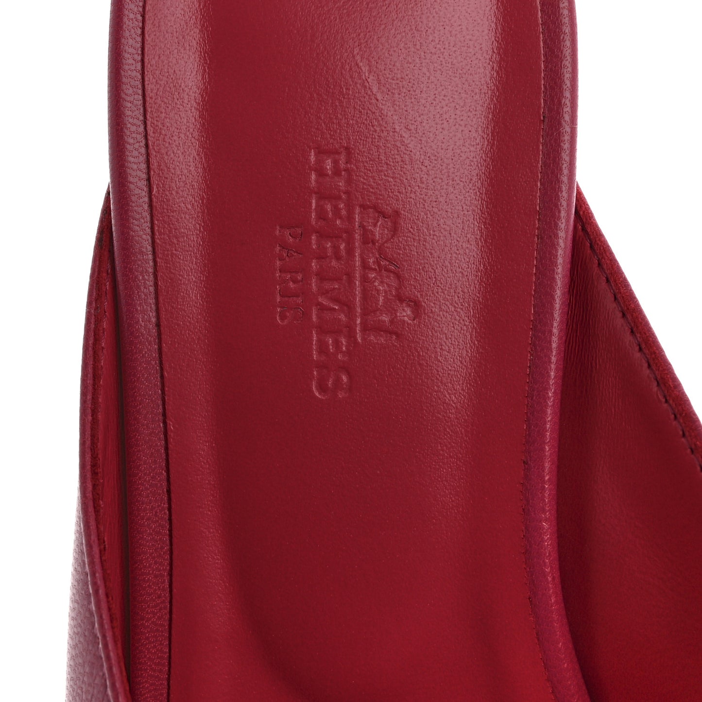 Goatskin Oz Mules 38.5 Rose Framboise