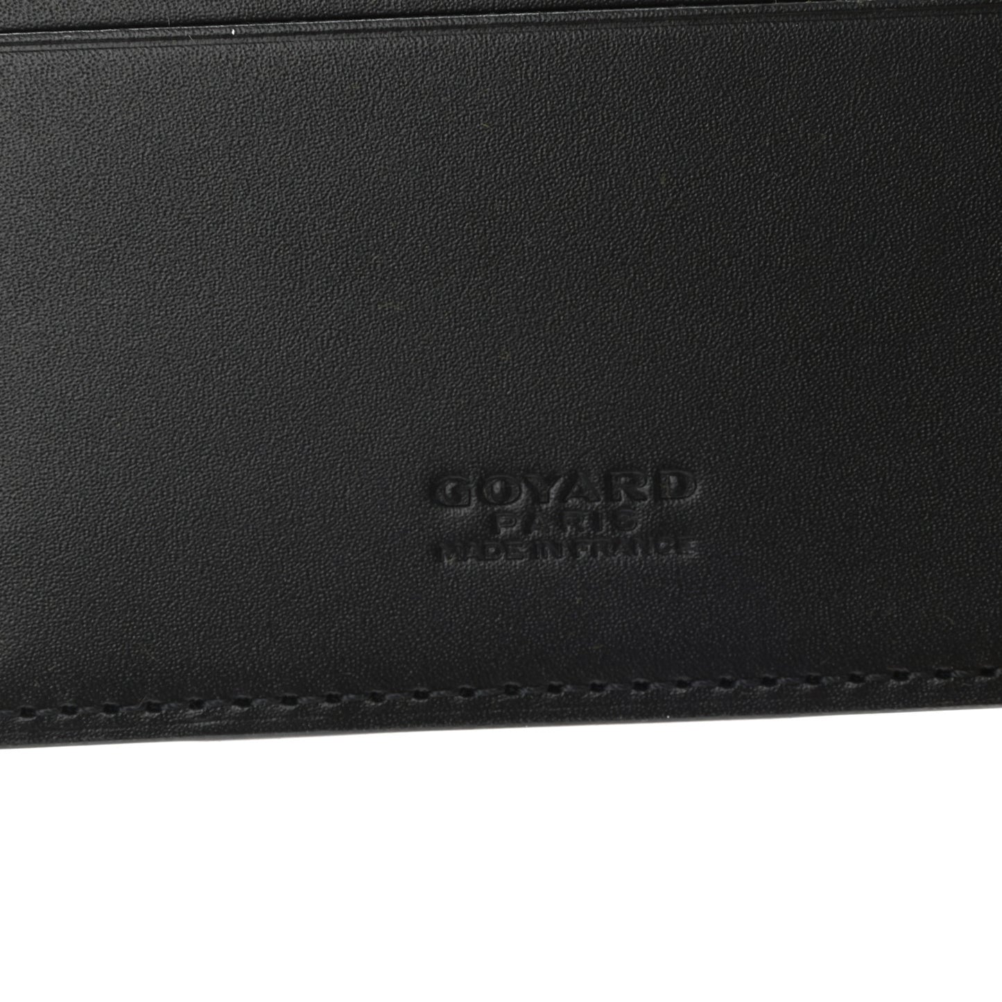 Goyardine Multi Slot Bi-Fold Wallet Black