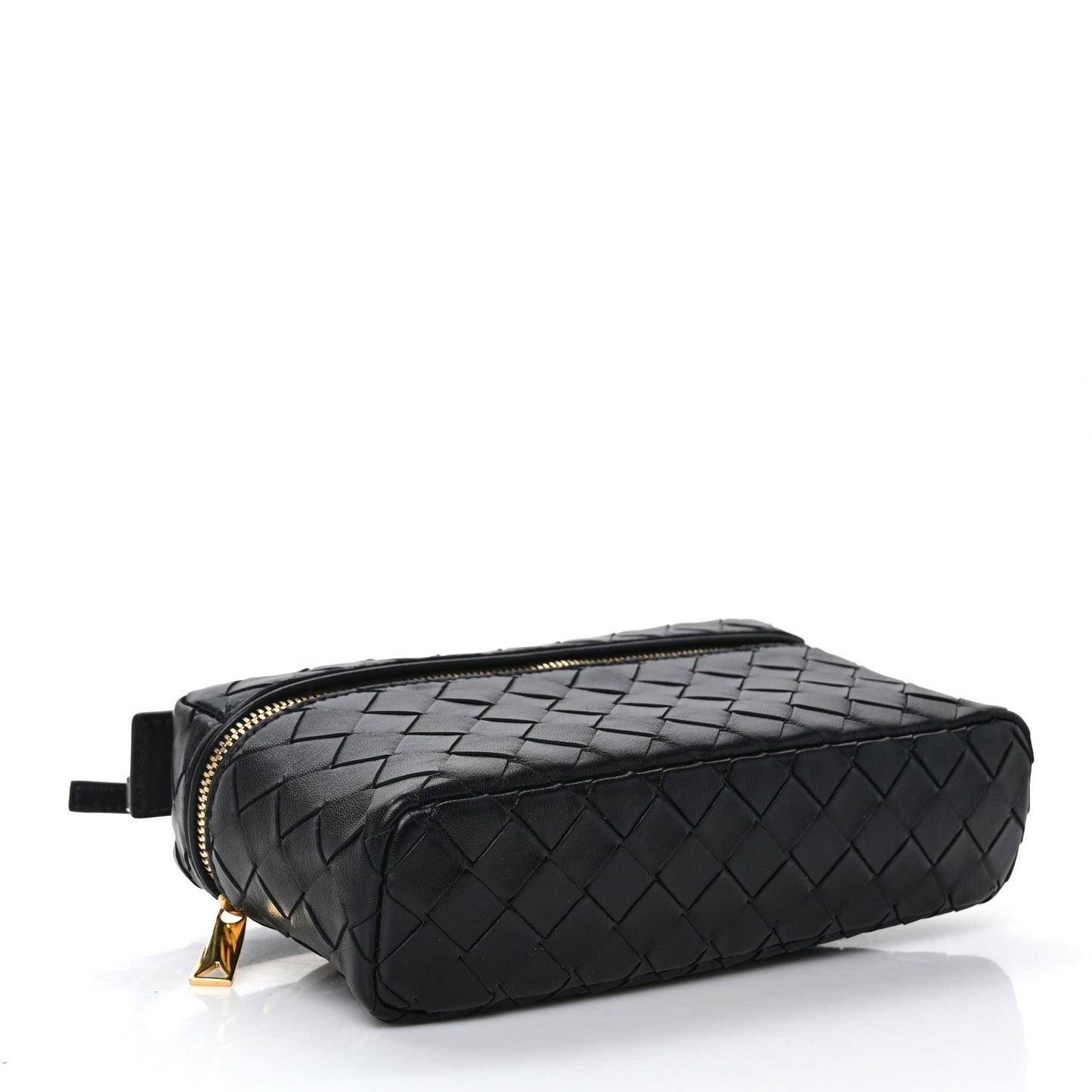 Calfskin Intrecciato Bang Bang Vanity Case Black