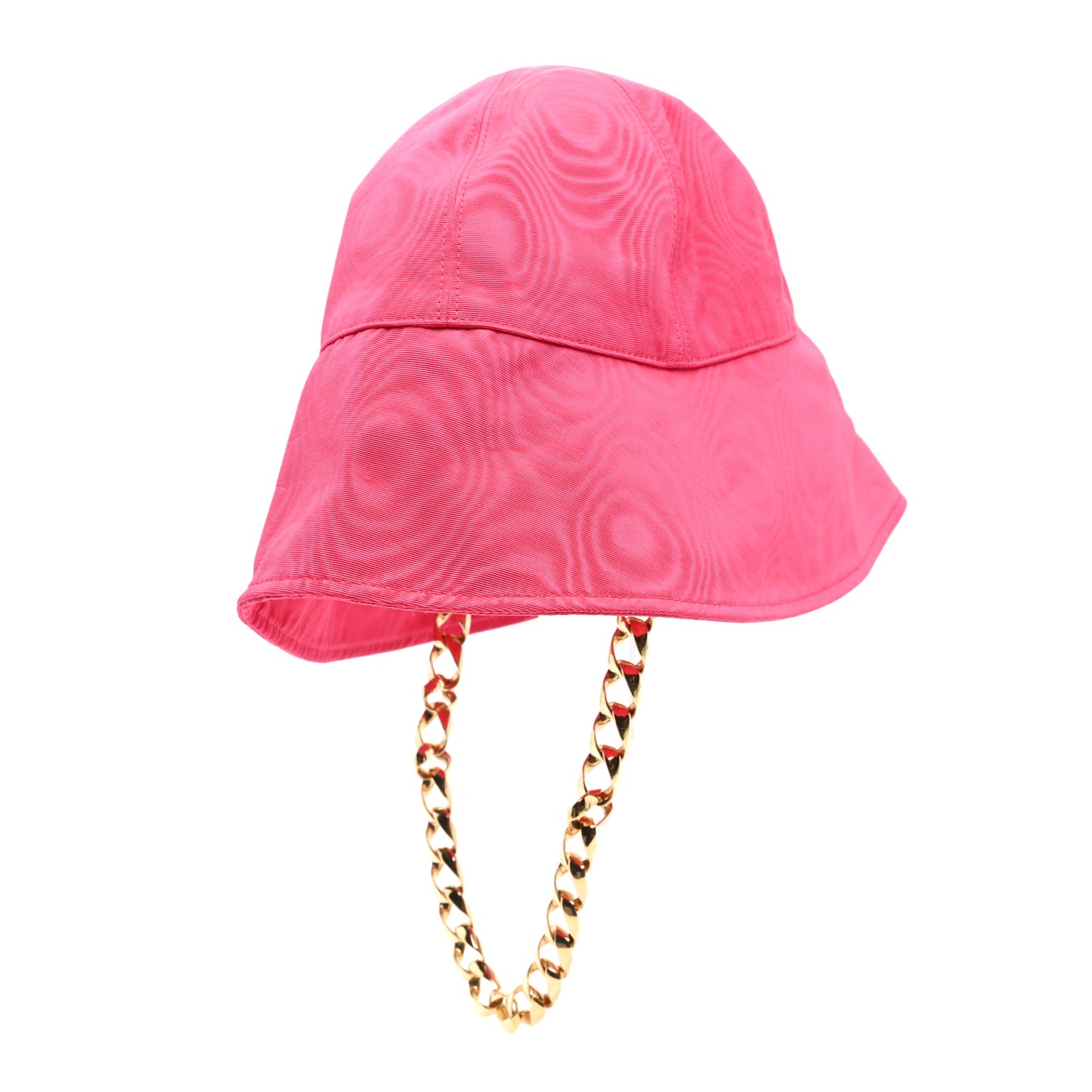 Nylon GG Elevation Clock Moiret Mirage Bucket Hat M Lampone