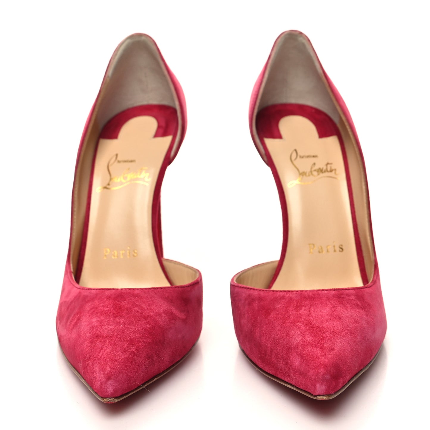 Veau Velour Iriza 100 Pumps 37 Red